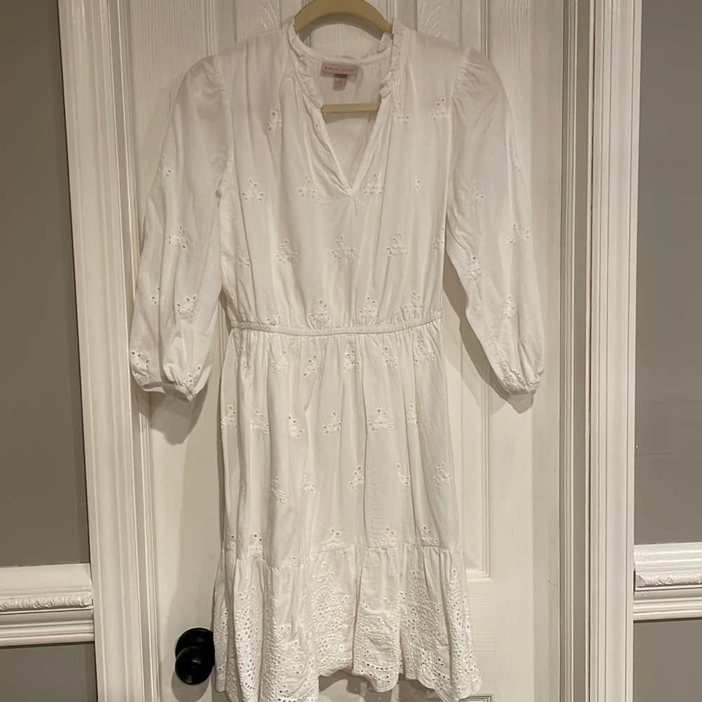 Knox Rose White Eyelet Dress
